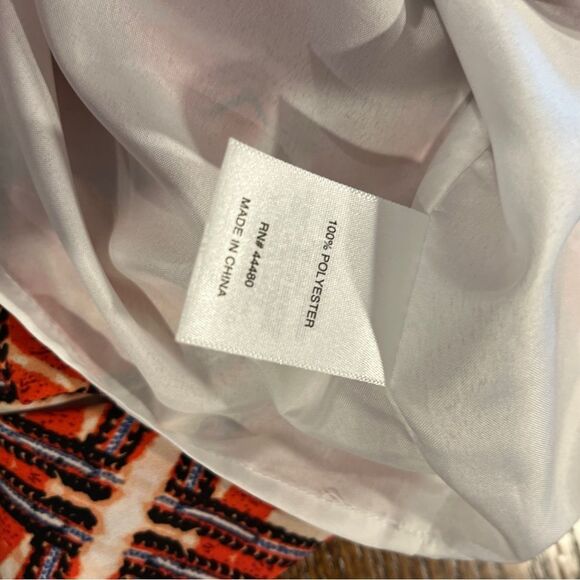 Vibrant Geometric Pattern cold shoulder a-line Dress - Picture 11 of 13